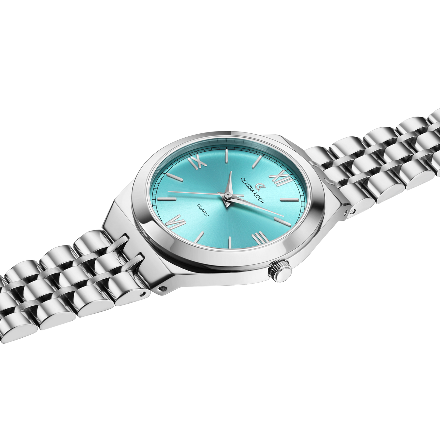 Luxury Women’s Watch - Elegant Design & Premium Craftsmanship Silver Blue