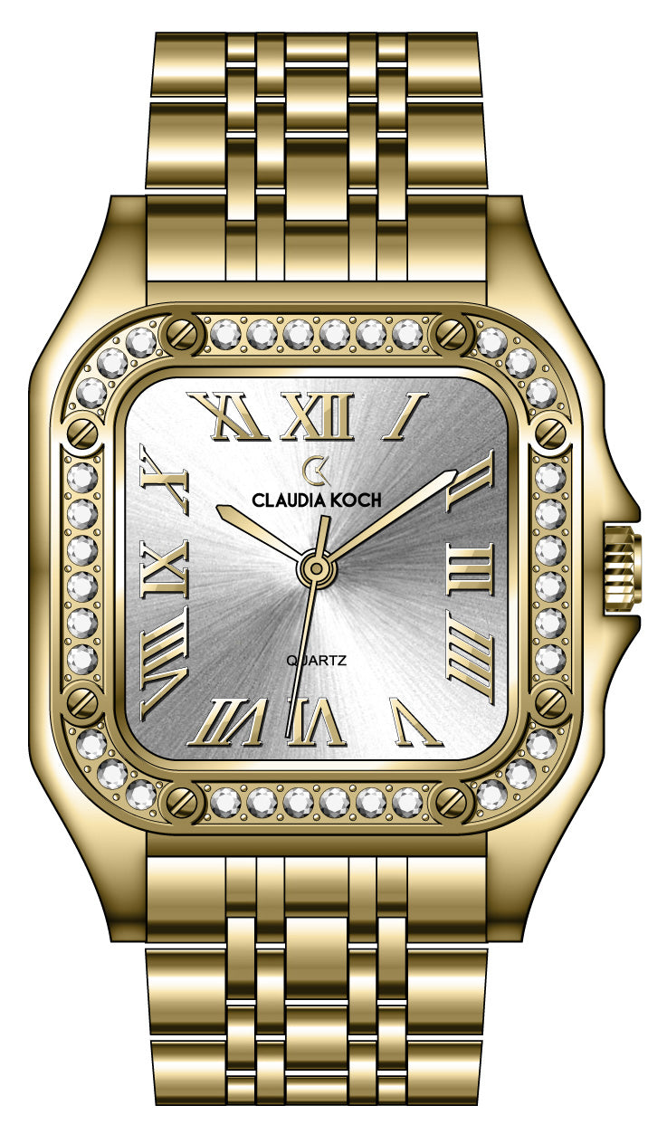 CK - 4246 ClaudiaKoch Square Elegant Dial