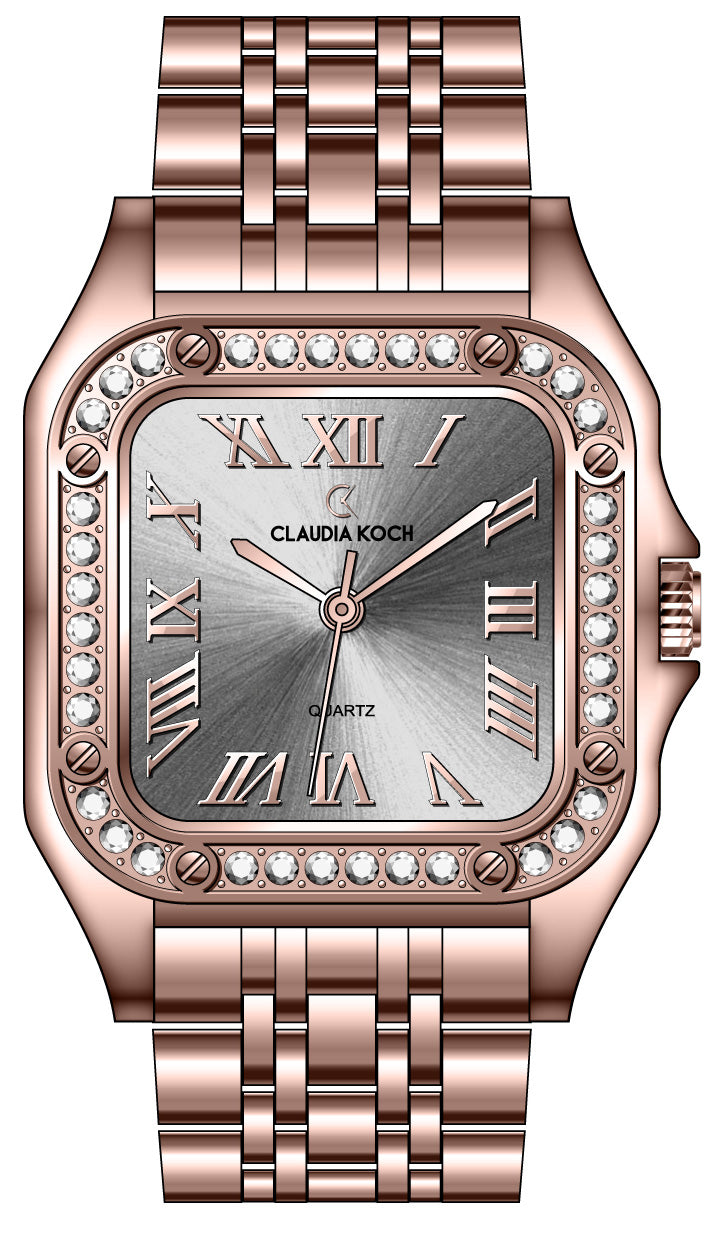 CK - 4246 ClaudiaKoch Square Elegant Dial