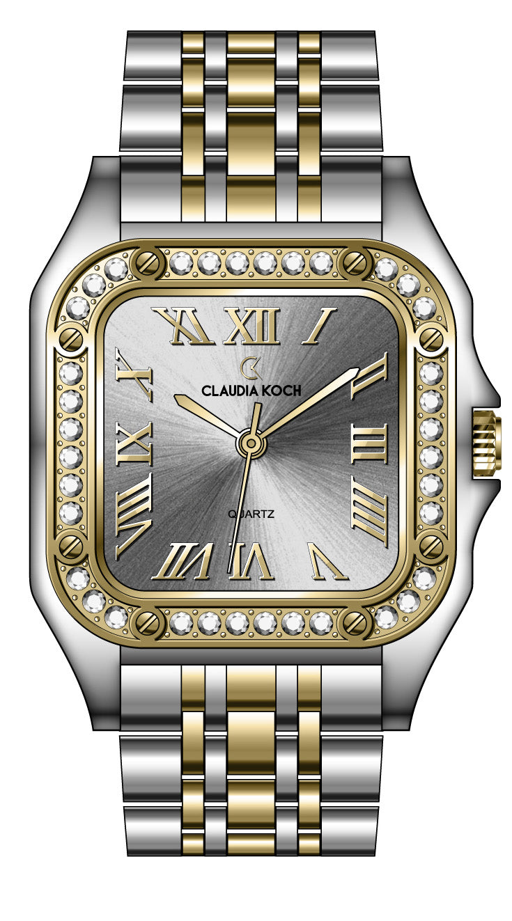 CK - 4246 ClaudiaKoch Square Elegant Dial