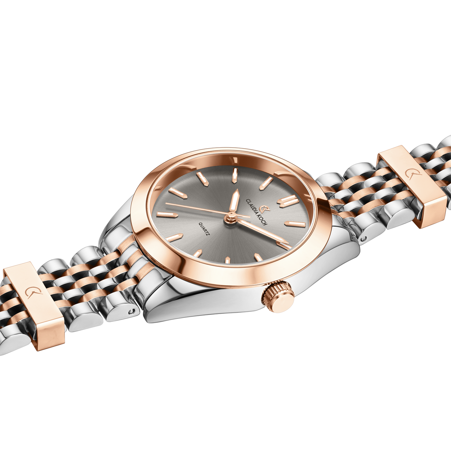 Exquisite Women's Watch Effortless Beauty & Timeless Style Two-Tone Rosegold