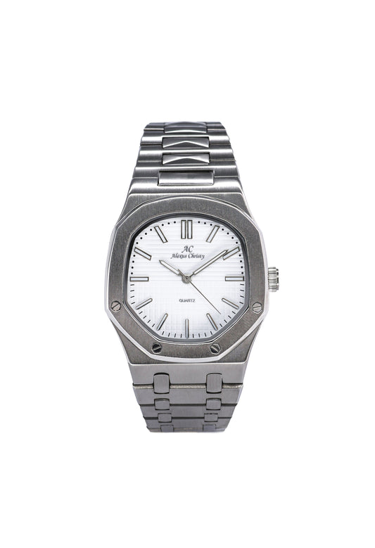 Duo Stainless Steel Analog Classy Men Watch