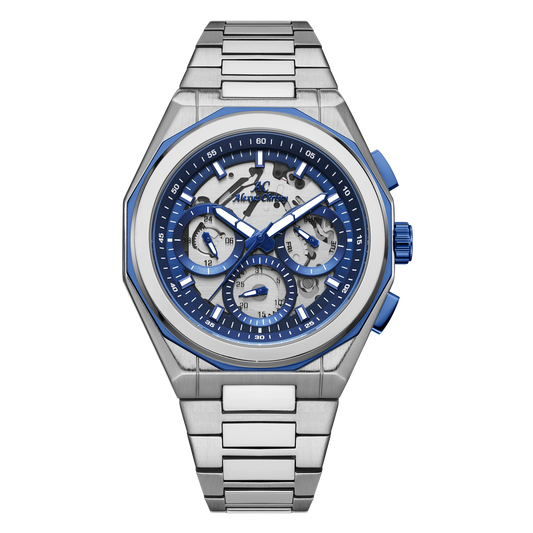Alexus Christy Chronomaster Royale – Silver, Blue