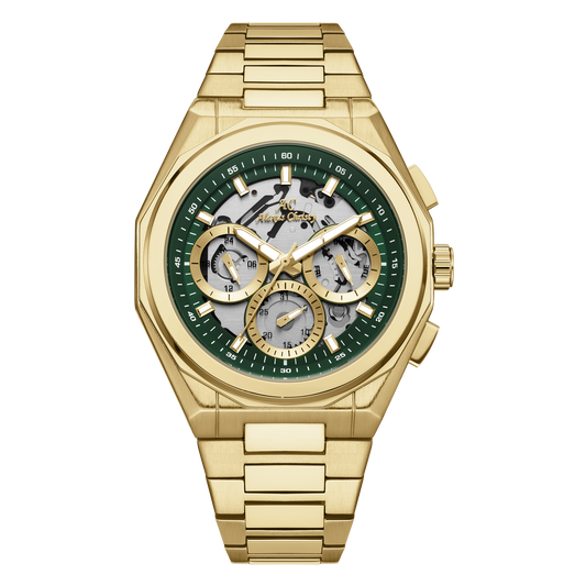 Alexus Christy Chronomaster Royale – Two-Tone Gold, Green