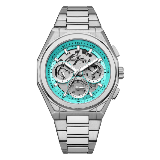 Alexus Christy Chronomaster Royale – Silver, Light Blue