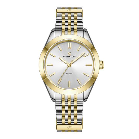 Exquisite Women's Watch Effortless Beauty & Timeless Style Two-Tone Gold