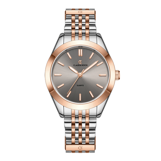 Exquisite Women's Watch Effortless Beauty & Timeless Style Two-Tone Rosegold