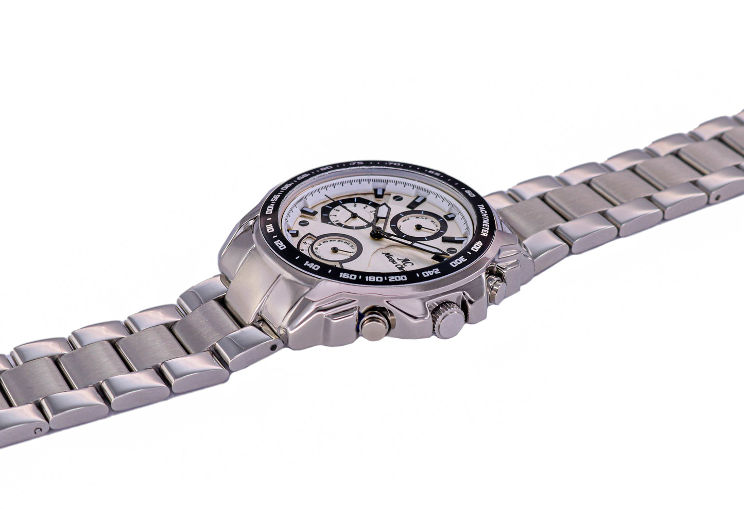 Multifunction Stainless Steel Analog Men Watch