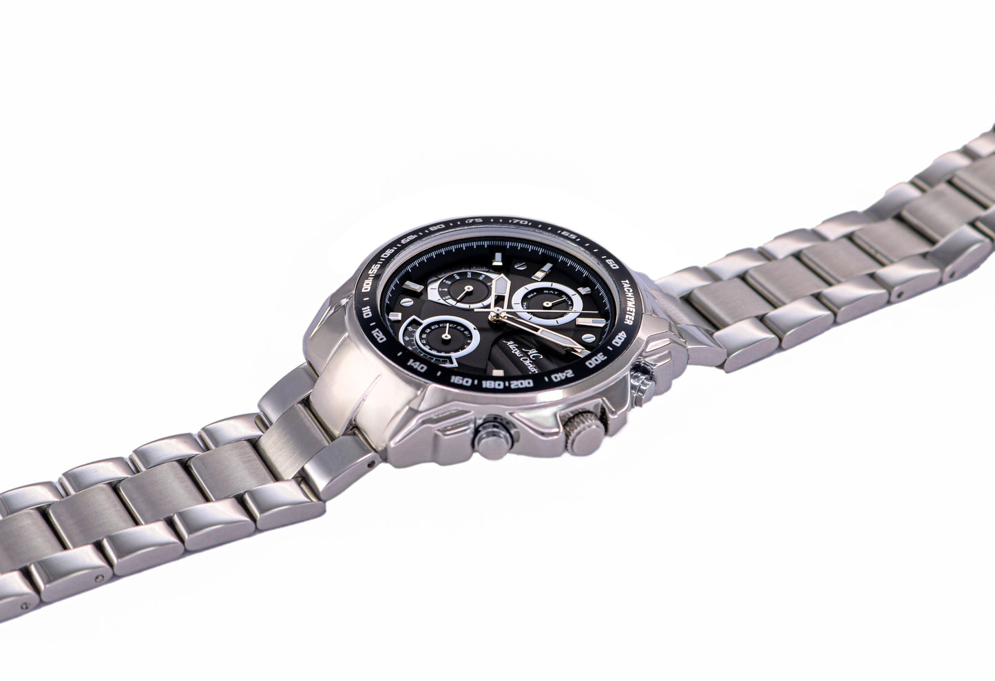 Multifunction Stainless Steel Analog Men Watch