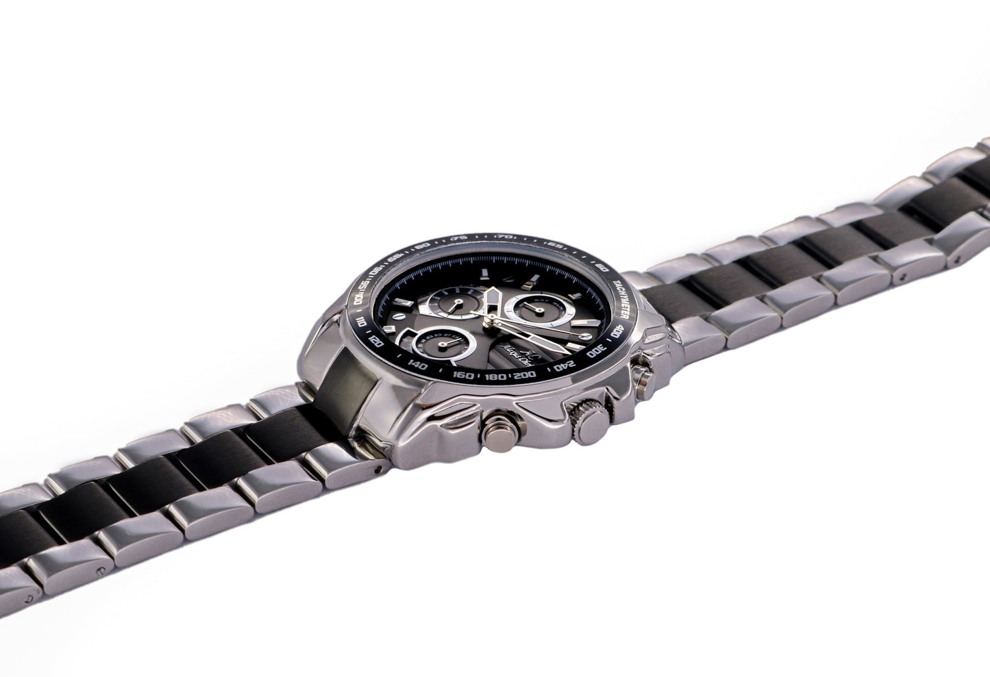 Multifunction Stainless Steel Analog Men Watch